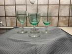 Annagroen 5 glazen, Antiek en Kunst, Antiek | Glas en Kristal, Verzenden