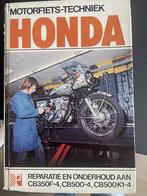 werkplaatshandboek HONDA CB350F en CB500F & K; 16,95 euro, Motoren, Handleidingen en Instructieboekjes, Ophalen of Verzenden, Honda