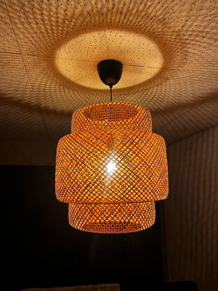 IKEA Sinnerlig Hanglamp - Nieuw in Doos!, Huis en Inrichting, Lampen | Hanglampen, Nieuw, 50 tot 75 cm, Hout, Ophalen of Verzenden