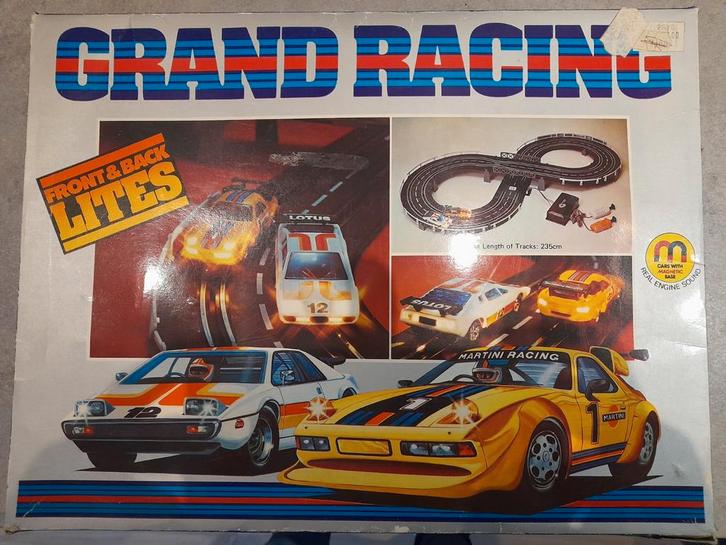 Racebaan vintage, Antiek en Kunst, Antiek | Speelgoed, Ophalen of Verzenden