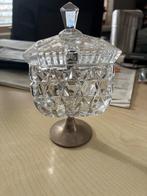 Kristallen suikerpot met deksel, Antiek en Kunst, Ophalen of Verzenden
