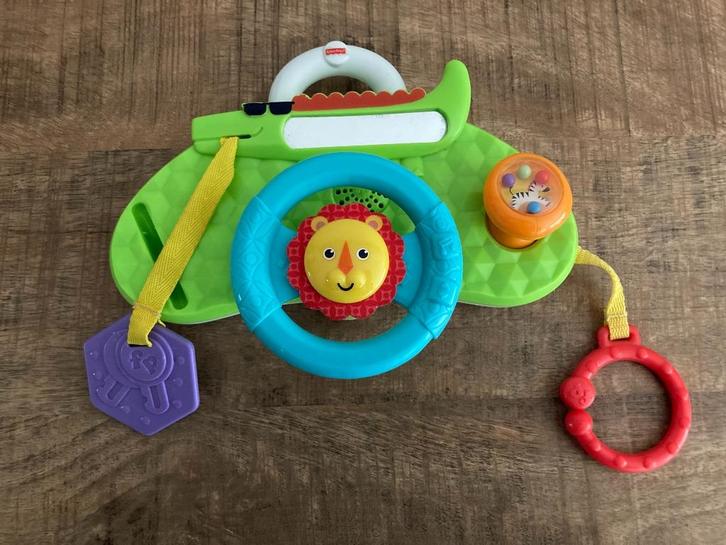 Fisher-Price stuurtje - autostuur met geluid in PRIMA staat., Kinderen en Baby's, Speelgoed | Fisher-Price, Gebruikt, Overige typen