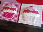 Patchwork wanddecoratie, Ophalen of Verzenden, Zo goed als nieuw, Wanddecoratie