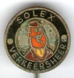 SOLEX verkeersheer koper rijwielen speldje ( E_183a ), Verzamelen, Speldjes, Pins en Buttons, Verzenden, Zo goed als nieuw, Transport