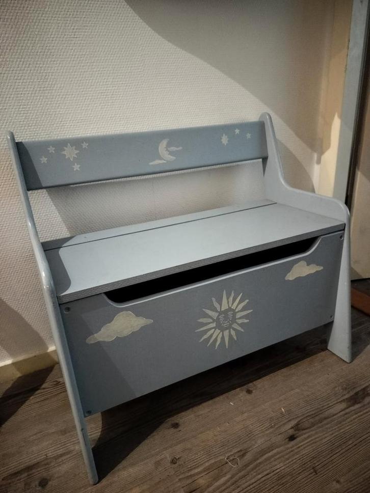 Leuke Kinder Kerkbank / Speelgoedkist, Kinderen en Baby's, Kinderkamer | Commodes en Kasten, Gebruikt, 105 cm of meer, 75 tot 100 cm