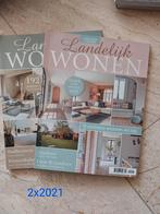 Landelijke Wonen tijdschriften - 2x 2021, Boeken, Ophalen of Verzenden, Zo goed als nieuw, Onbekend, Interieur en Design