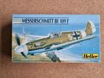 Heller 80232 Messerschmitt Bf 109F 1:72 - is aan begonnenn, Overige merken, 1:72 tot 1:144, Gebruikt, Heller