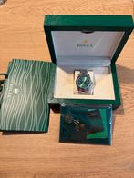 Rolex Datejust 41mm green Imitatie, Sieraden, Tassen en Uiterlijk, Horloges | Heren, Ophalen of Verzenden, Zo goed als nieuw, Staal