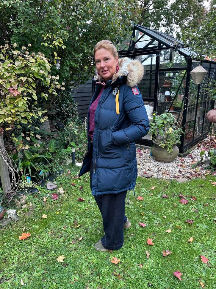 Parajumpers Longbear Donkerblauw Maat L - Zo Goed Als Nieuw, Kleding | Dames, Jassen | Winter, Zo goed als nieuw, Maat 42/44 (L)