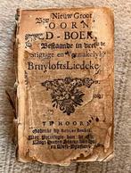 oud antiek mini boek 1700 Nieuw Groot Hoorns Lied-boekje, Antiek en Kunst, Antiek | Boeken en Bijbels, Ophalen of Verzenden