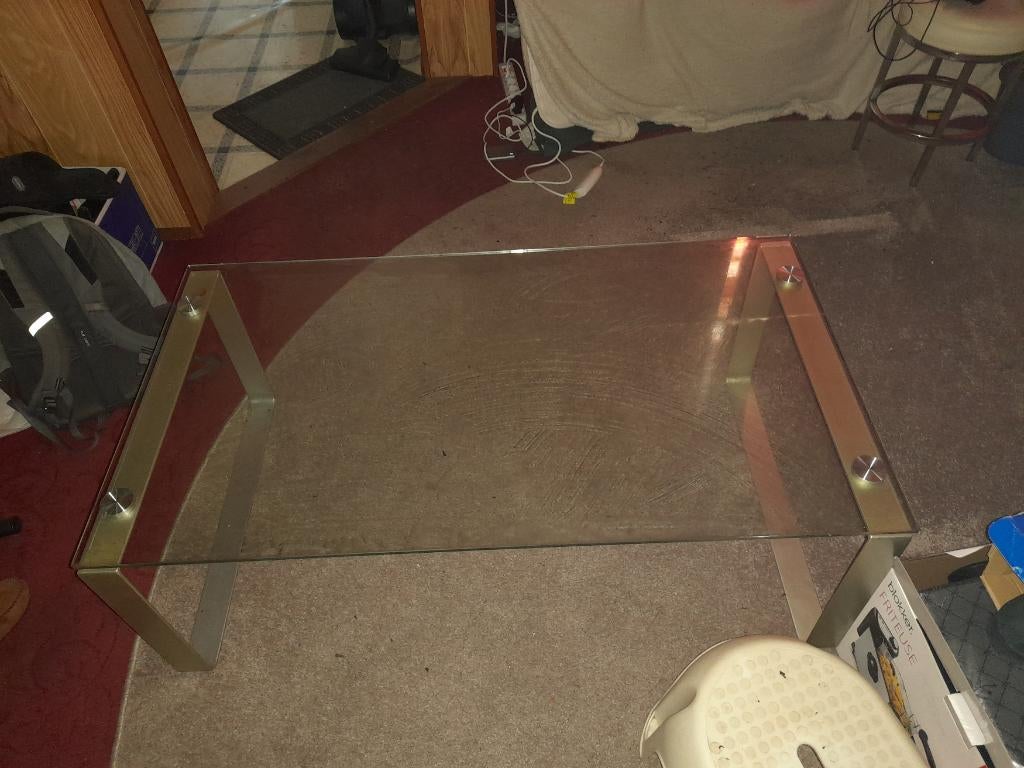 Salontafel, Huis en Inrichting, Tafels | Salontafels, Ophalen, 100 tot 150 cm, 50 tot 75 cm, 50 tot 100 cm