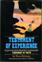 Testament of Experience - Vera Britain, Boeken, Literatuur, Ophalen of Verzenden, Europa overig, Vera Britain, Zo goed als nieuw