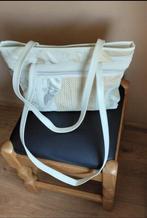 schoudertas in de kleur wit/creme., Ophalen of Verzenden, Zo goed als nieuw, Wit, Shopper
