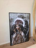 Grote zwarte lijst incl poster van Desenio, Huis en Inrichting, Woonaccessoires | Schilderijen, Tekeningen en Foto's, Ophalen