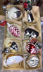 Oude kerstbal ornament in doos nr 69, Diversen, Kerst, Ophalen of Verzenden, Nieuw