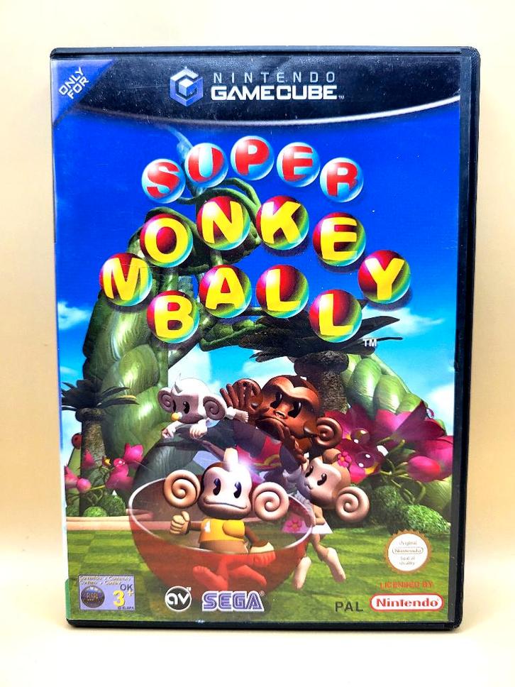Super Monkey Ball - Nintendo GameCube, Spelcomputers en Games, Games | Nintendo GameCube, Zo goed als nieuw, Avontuur en Actie