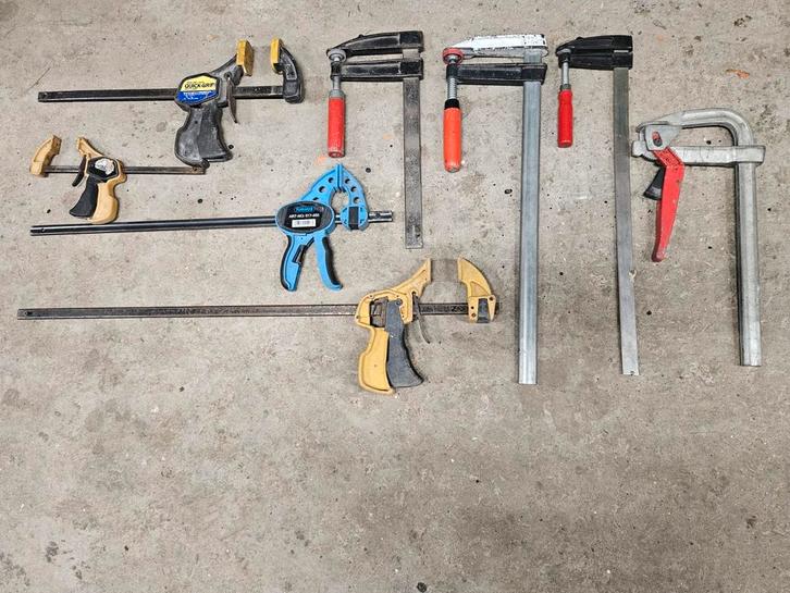 Lijmtangen  snelspanlijmtang, Doe-het-zelf en Verbouw, Gereedschap | Handgereedschap, Gebruikt, Ophalen of Verzenden