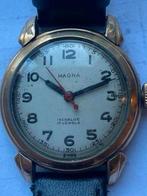 Horloge Magna verguld vintage, Overige merken, Staal, Verguld, 1960 of later