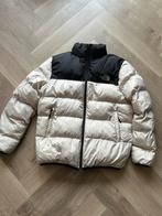 The north face puffer 700 retro XL beige zwart, Kleding | Heren, Jassen | Winter, Ophalen of Verzenden, Maat 56/58 (XL), Zwart