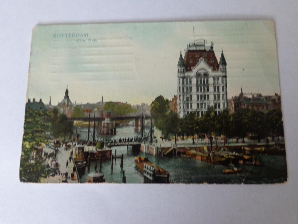 Rotterdam het witte huis uit 1904, Ophalen of Verzenden, Voor 1920, Zuid-Holland