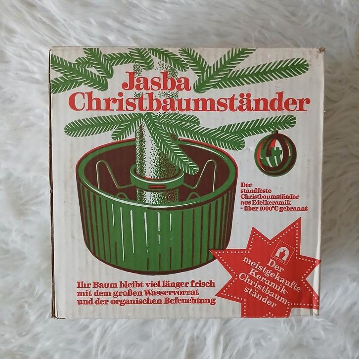 Oude  kerst Jamba kerstboomstandaard keramiek, Diversen, Kerst, Nieuw, Verzenden