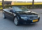 Audi A4 3.0 V6 162KW Cabrio 2003 Zwart, Auto's, Audi, Voorwielaandrijving, Beige, Cabriolet, 4 stoelen