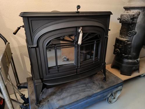 Houtkachel Vermont castings encore gerenoveerd, Huis en Inrichting, Kachels, Gebruikt, Vrijstaand, Houtkachel, Hout, Ophalen