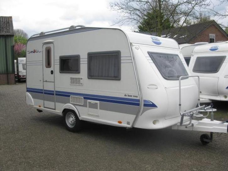 Hobby De luxe Easy 400 kb bj 2006 STAPELBED luifel, Caravans en Kamperen, Caravans, Bedrijf, tot en met 4, 750 - 1000 kg, Standaardzit