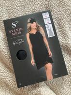 Sylvie Meis slipdress oogmasker zwart nachtjurk nachtjapon, Ophalen of Verzenden
