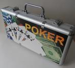 Poker set in aluminium koffer (nieuw showroom model), Hobby en Vrije tijd, Gezelschapsspellen | Kaartspellen, Vijf spelers of meer