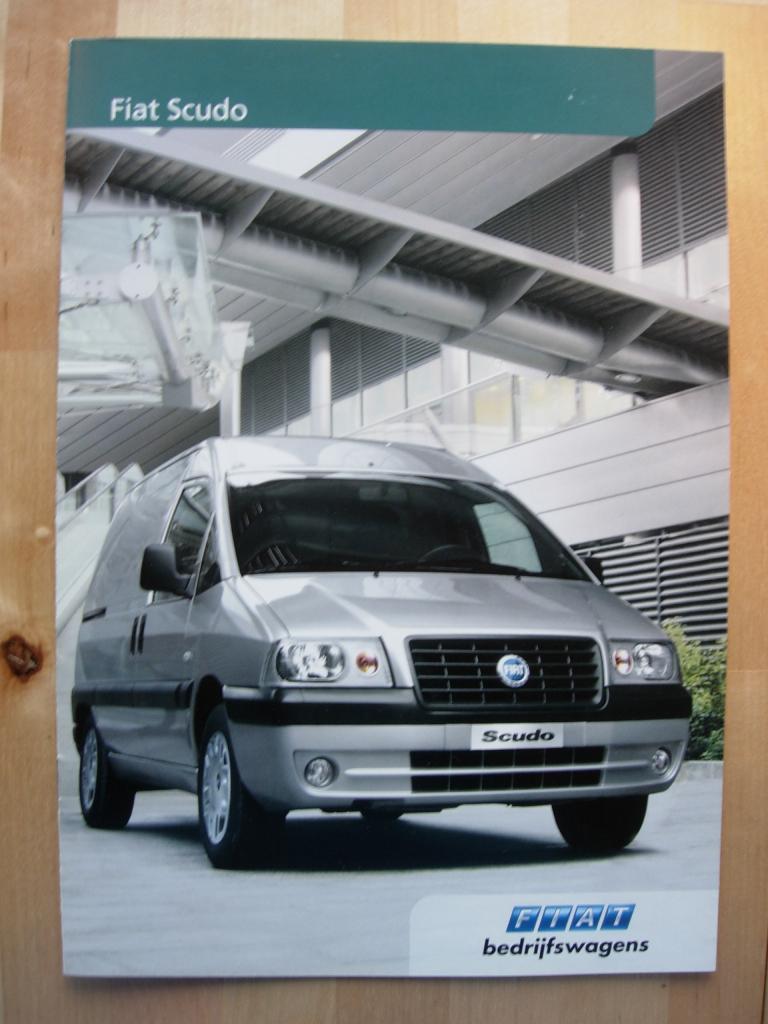Fiat Ducato 2004 Brochure –Bestelwagen Bedrijfswagen, Ophalen, Zo goed als nieuw, Overige merken, Fiat