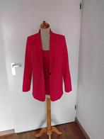 &Co woman blazer Cindy Comfort cerise rood maat M als nieuw, Kleding | Dames, Jasjes, Kostuums en Pakken, Ophalen of Verzenden