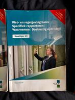 Wet- en regelgeving basis - Beveiliger 2/3, Ophalen of Verzenden, Zo goed als nieuw, MBO