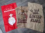 Sinterklaas zakken 3 jutten en 1 rode zak, Diversen, Sinterklaas, Ophalen of Verzenden, Zo goed als nieuw