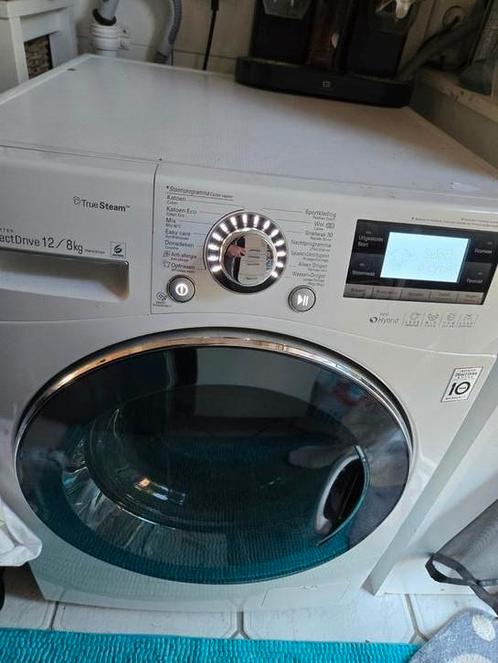 LG F1612WD wasmachine 12kg. Alleen droger gedeelte defect, Witgoed en Apparatuur, Was-droogcombinaties, Gebruikt, Ophalen