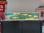 Vintage Beru Bougies Lichtbak Reclamebord, Verzamelen, Merken en Reclamevoorwerpen, Ophalen, Gebruikt, ., Lichtbak of (neon) lamp