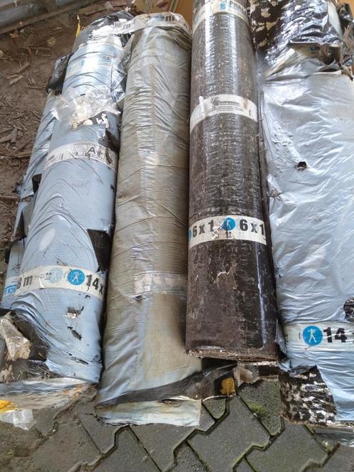 Laatste rollen dakleer, Doe-het-zelf en Verbouw, Isolatie en Afdichting, Nieuw, Overige materialen, Minder dan 4 cm, 15 m² of meer