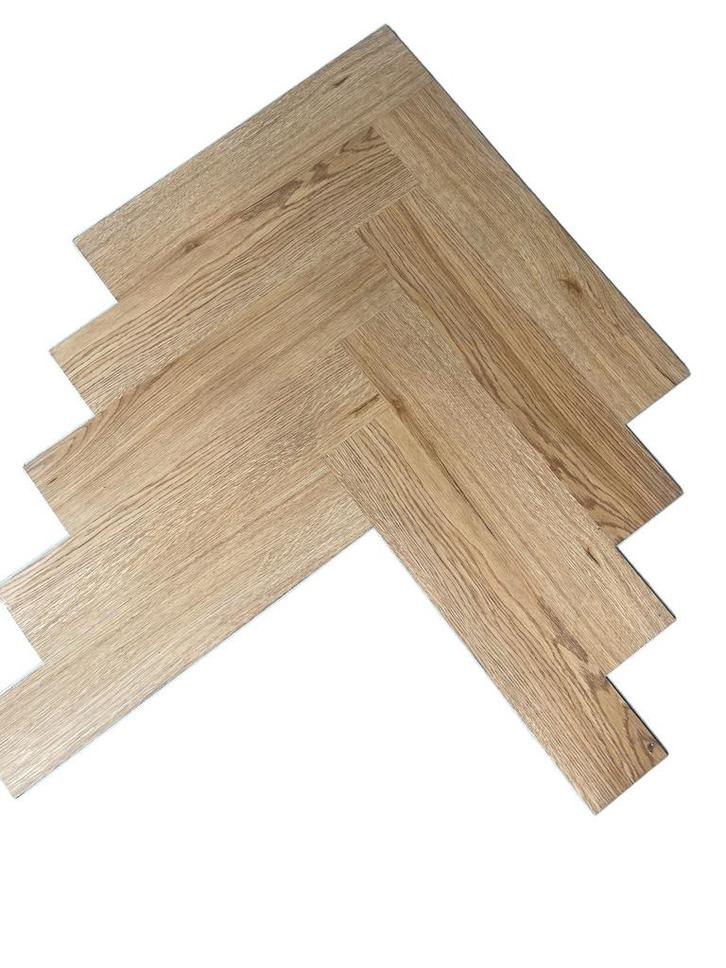 Pvc visgraat click vloer nieuw €17,50 per m2 incl btw, Doe-het-zelf en Verbouw, Vloerdelen en Plavuizen, Nieuw, Overige typen