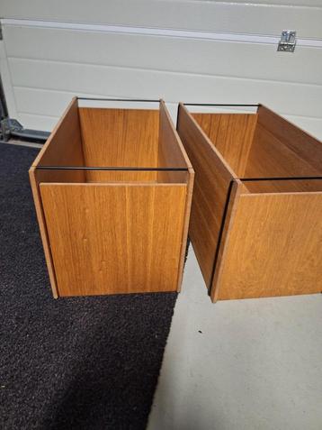 Opbergboxen hout en metaal van mr design  beschikbaar voor biedingen