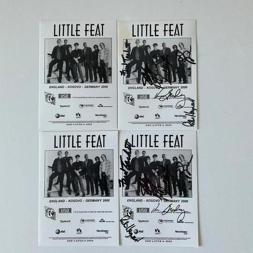 Little Feat gesigneerde en ongesign.  foto’s England-Kosovo, Verzamelen, Muziek, Artiesten en Beroemdheden, Zo goed als nieuw