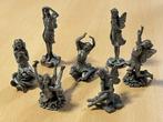 Vintage tinnen elven beeldjes, Ophalen of Verzenden, Zo goed als nieuw, Fantasy
