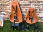Bobike kinderfietsstoeltjes set bruin + windscherm, Fietsen en Brommers, Fietsaccessoires | Fietsstoeltjes, Ophalen, 0 t/m 18 kg