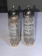 PHILIPS miniwatt E80CC 6085 SQ goldpin buizen paar NOS, Antiek en Kunst, Ophalen of Verzenden