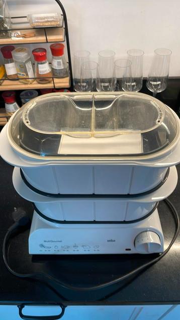 Stoom koker compleet met boekje   (Braun MultiGourmet) beschikbaar voor biedingen