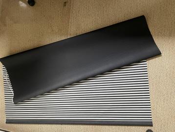 Modern zwart/wit gestreept rolgordijn, verduisterend beschikbaar voor biedingen