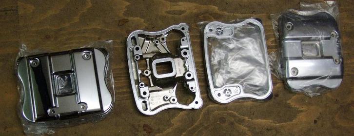 nieuwe originele Harley kleppendeksels sportster  bj.86 -04, Motoren, Onderdelen | Harley-Davidson, Nieuw, Ophalen of Verzenden