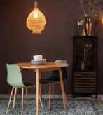 by fonQ basic Finn Eettafel 100 cm - Bruin | Van €409, nu, Huis en Inrichting, Tafels | Eettafels, Byfonq, Byfonq, Nieuw, Vijf personen of meer