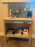 Werkbank Little dutch, Kinderen en Baby's, Speelgoed | Houten speelgoed, Ophalen, Gebruikt, Meubelstuk of Keukentje