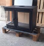 OXFORD NOVA HOUTKACHEL INBOUW LINKS GEBRUIKT HAARD 2 ZIJDIG, Huis en Inrichting, Kachels, Gebruikt, Houtkachel, Ophalen of Verzenden