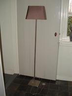 Kenwell trading Staande lamp vloerlamp bruine trapezium kap, Ophalen, Gebruikt, Metaal, 100 tot 150 cm